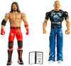 Coffret Combat WWE avec 2 figurines articul&eacute;es de 15 cm (6 po) et tenues de ring