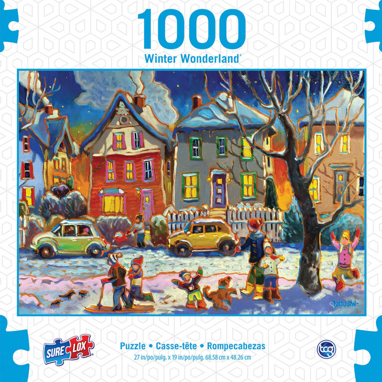 Casse-têtes de 1000 morceaux, Paysage hivernal de Sure-Lox