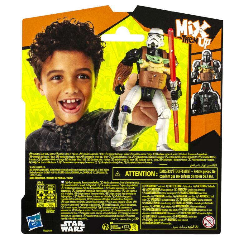 MixMashers Star Wars Stormtrooper Custom Mix-And-Match Action Figure & Accessories
