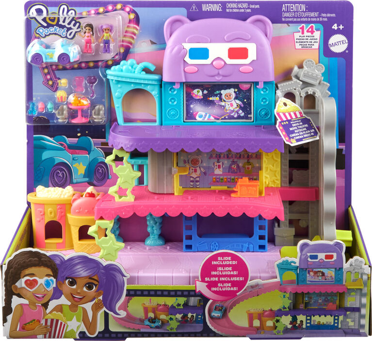 Polly Pocket Pollyville Drive-In Movie Theater