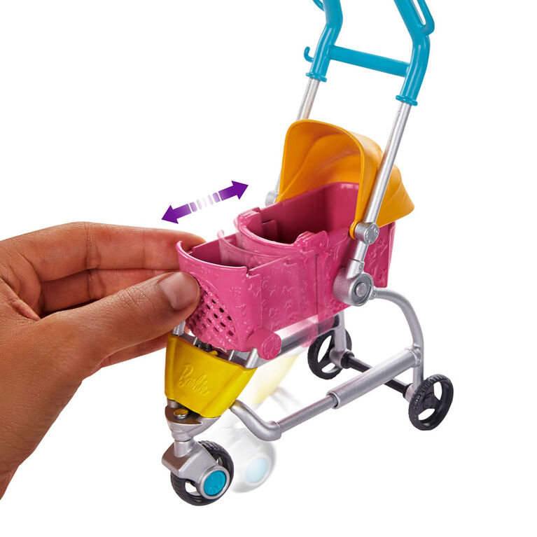 Nouveau jouet poussette de jouets pour poupées Bright pour bébés