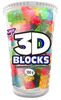 Huer 3D Gummy Blocks Cup 300g