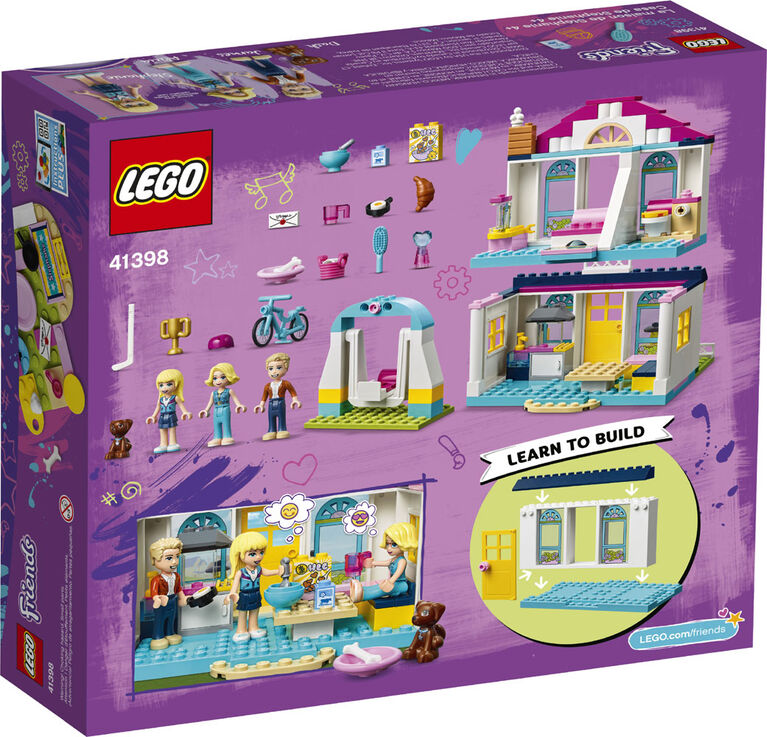 LEGO Friends La maison de Stéphanie 4+ 41398 (170 pièces)