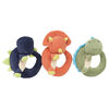 Animal Adventure Little Dinos Soft Rattles - Sold Separately Colours Vary