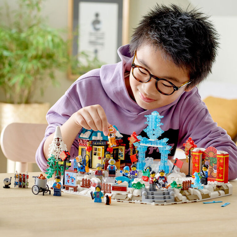 LEGO Festival de glace du Nouvel An lunaire 80109 Ensemble de construction (1 519 pièces)