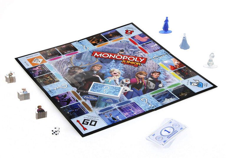 Jeu Monopoly Junior - Édition Reine des neiges