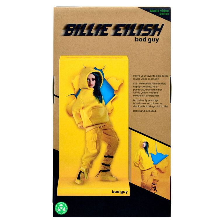 Billie Eilish 10.5" Bad Guy Fashion Doll - English Edition