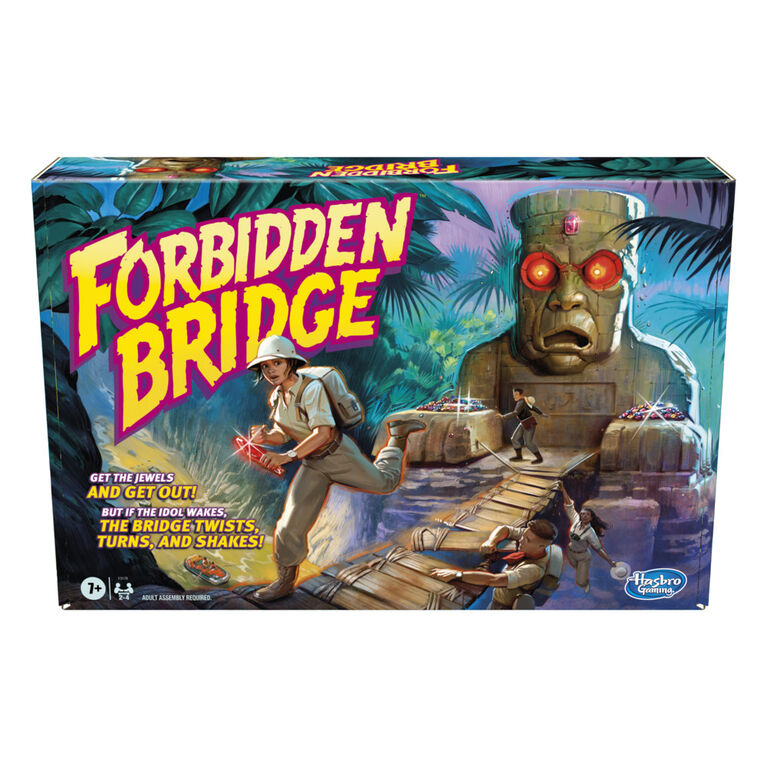 Jeu de plateau Forbidden Bridge, jeu d'aventure -Édition anglaise - Notre exclusivité