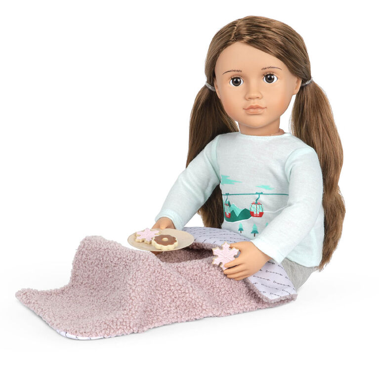 Our Generation - Sandy Deluxe Log Cabin Doll