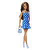 Barbie Fashionistas Doll with Type 1 Diabetes in Polka Dot Outfit