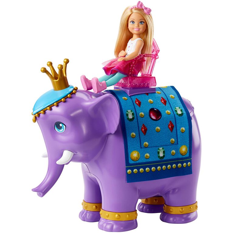 Barbie Dreamtopia Chelsea Doll and Elephant R Exclusive Toys R Us