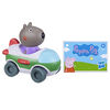 Peppa Pig Toys Grampy Rabbit in Little Buggy Airplane, Vehicle with Rolling Wheels