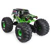 Monster Jam, Official Mega Grave Digger All-Terrain Remote Control Monster Truck with Lights, 1:6 Scale