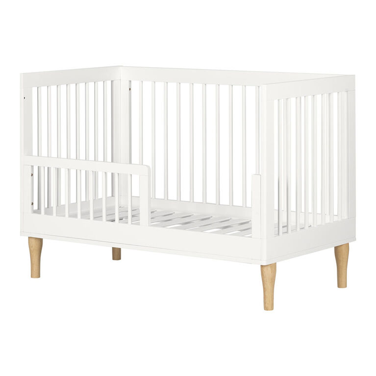 Balka Toddler Toddler Rail for Baby Crib Pure White