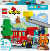 LEGO DUPLO Town Fire Truck with Hose and Firefighter Building Toy for Toddlers, Ages 2+ - 10473