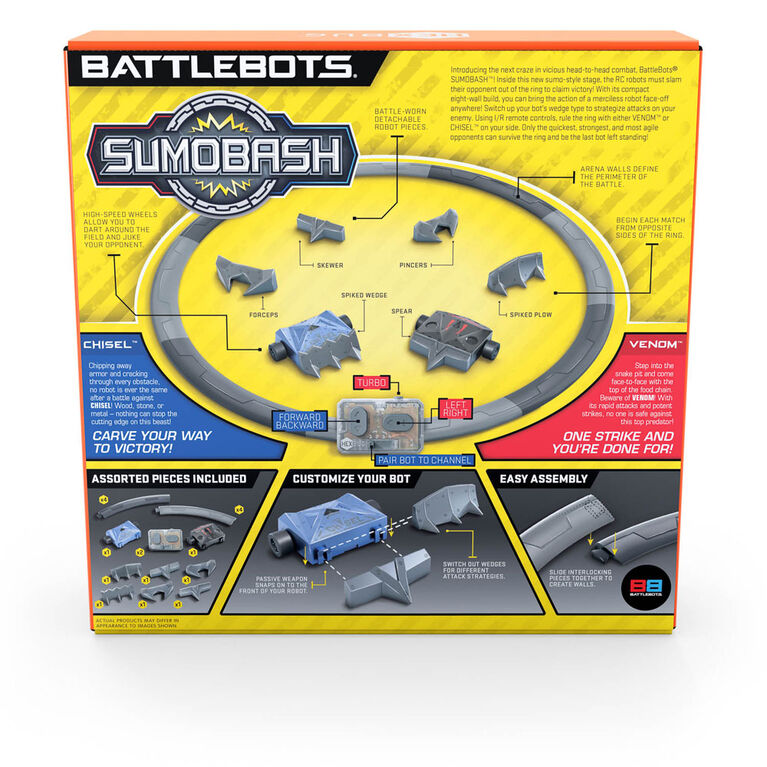 Robots Sumobash Battlebots, Hexbug
