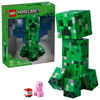 LEGO Minecraft The Creeper , Décoration de Jeu Vidéo, Jouet de Construction d'une Figurine d'Action et Cadeau de Jeu Vidéo 21276