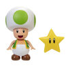 M2-WORLD OF NINTENDO 4" FIGURES Green Toad w/Star - WAVE 23