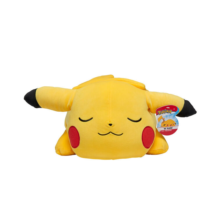 Pokémon Sleeping Plush 18" - Pikachu