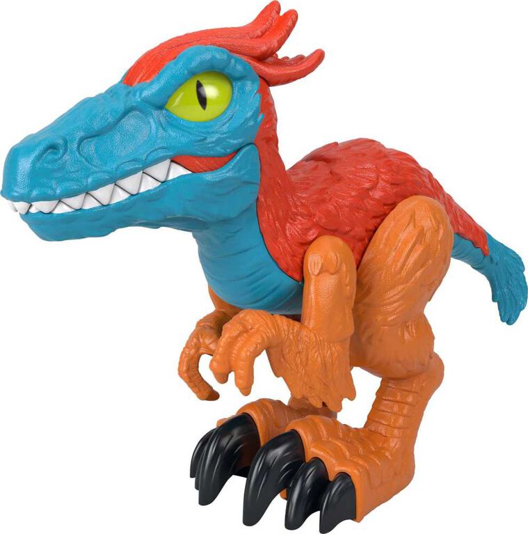 Fisher-Price Imaginext Jurassic World Dominion Pyroraptor XL Poseable 10-Inch Dinosaur Toy