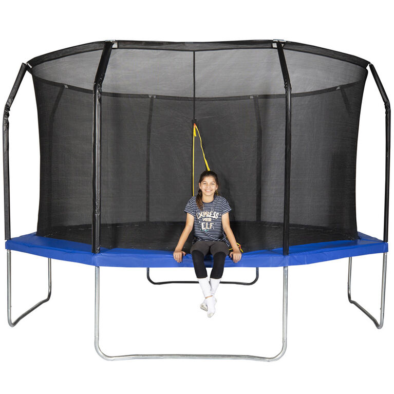 Action 14 foot Octagonal Trampoline Blue - R Exclusive