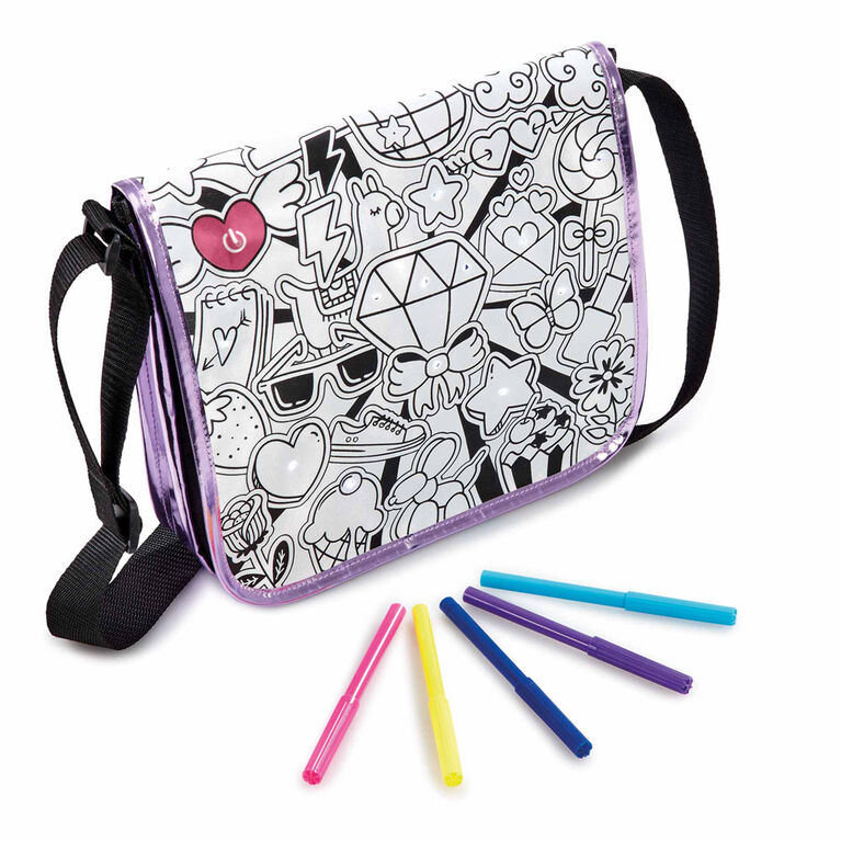 Out to Impress Colour Your Own Light Up Bag - R Exclusive