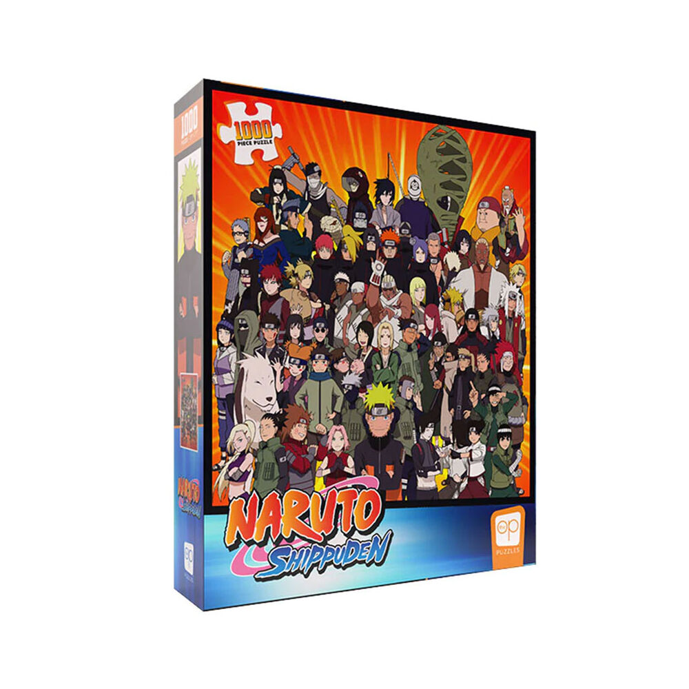 USAopoly Naruto "Never Forget Your Friends" 1000 Piece Puzzle - English Edition