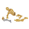 Star Wars Galaxy of Adventures - Figurine articulée C-3PO de 12,5 cm qui tombe en morceaux