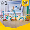 LEGO Creator 3 en 1 Les Animaux Marins : Les Magnifiques Dauphins, Jouets, Se Transforme en Hippocampe ou en Crabe 31385