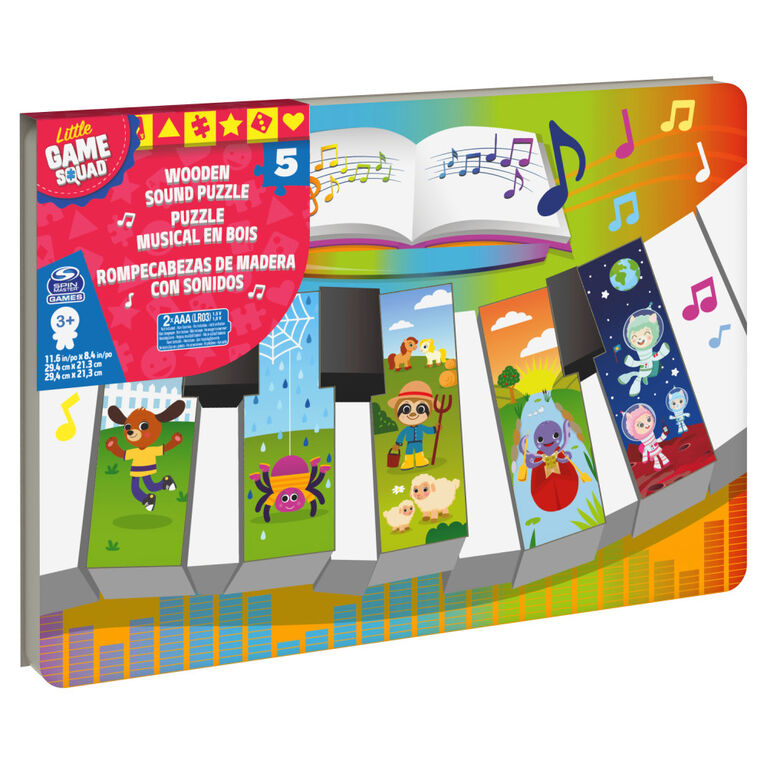 Little Game Squad, Puzzle musical en bois