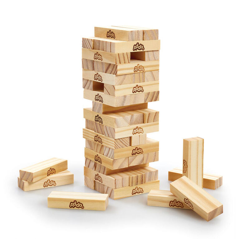 Addo Games Wooden Topple Tower - Notre exclusivité