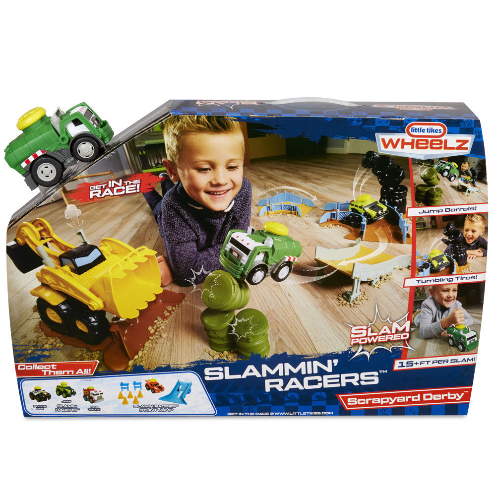 little tikes slammin racers scrapyard derby