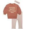 PL Baby 3 piece tunic set pumpkin 3M
