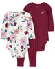 Ensemble 3 pièces Carter’s Cache-couche et pantalon, 24M