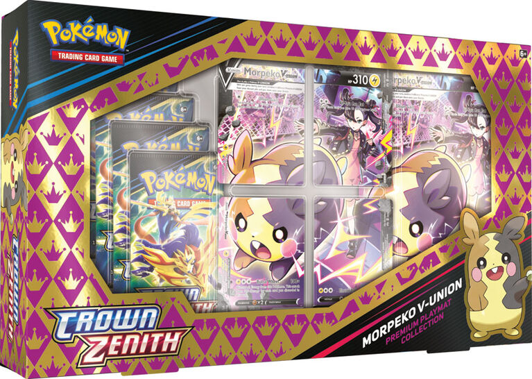 Collection Tapis de jeu Premium Zénith Suprême Pokémon - Morpeko V-UNION - Édition anglaise