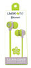 Écouteurs Bluetooth scintillants pour filles - vert