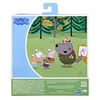 Peppa Pig Peppa's Camping Friends Figure Pack Preschool Toy, Includes 5 Figures and 1 Accessory, Features Mr. Wolf Figure - R Exclusive