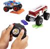 Hot Wheels R/C Monster Trucks 2-Pack - Race Ace and HW 5-Alarm Vehicle