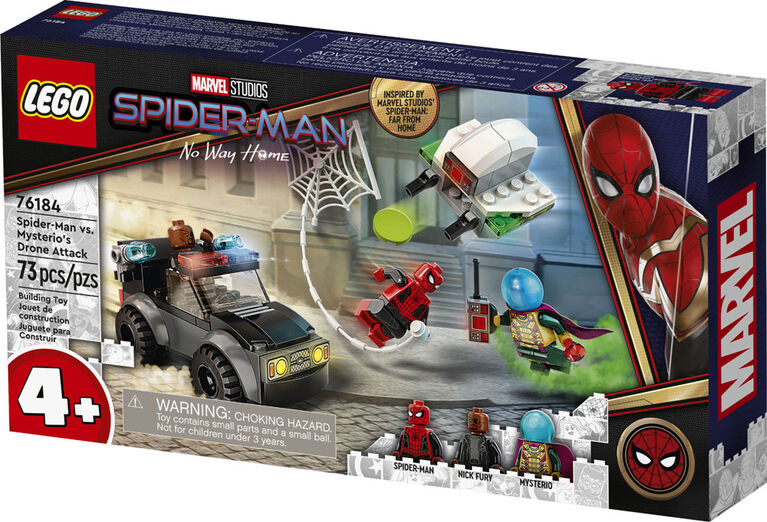 LEGO Super Heroes Spider-Man vs. Mysterio's Drone Attack 76184 (73 pieces)