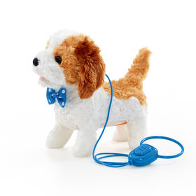 Pitter Patter Pets Walk Along Puppy Brown and White Beagle - R Exclusive