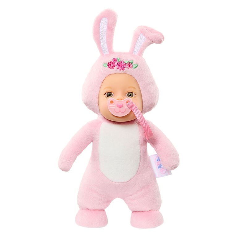 BABY born Cozy Cuties Soft Baby Doll- Bunny, Gray Eyes