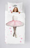 Gouchee Design - Ens Housse De Couette Impression Numérique Simple - Ballerine