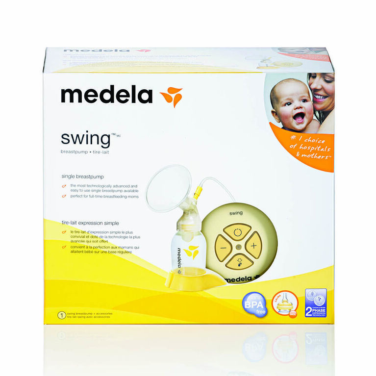 Medela Swing Electric Breastpump - with BPA-Free Bottles