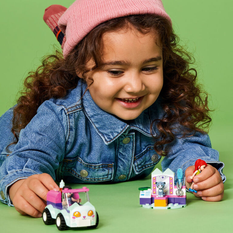 LEGO Friends La voiture de toilettage pour chat 41439 (60 pièces)