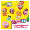 Marqueurs lavables fins Silly Scents Smash-Ups, boîte de 10