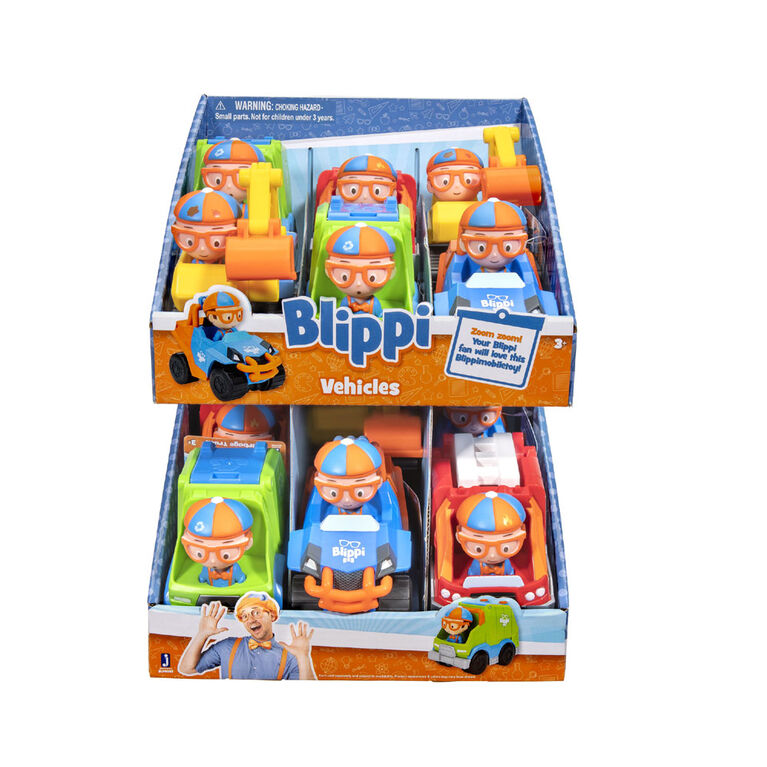 Blippi Mini Vehicles - English Edition