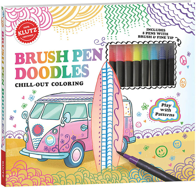 Brush Pen Doodles - Édition anglaise