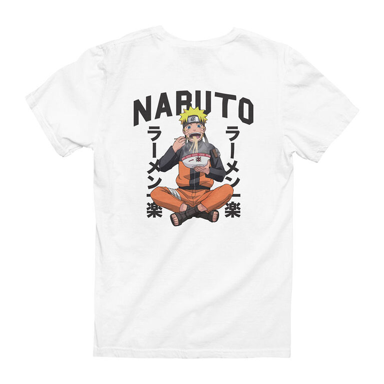 Naruto Ramen Shop- Tshirt blanc-Grand