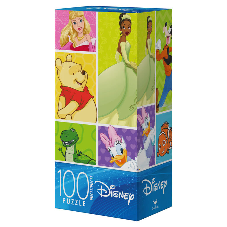 Puzzle 100 pièces Disney, pour les familles et les enfants à partir de 4 ans