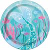 Mermaid Assiettes 7po, 8un